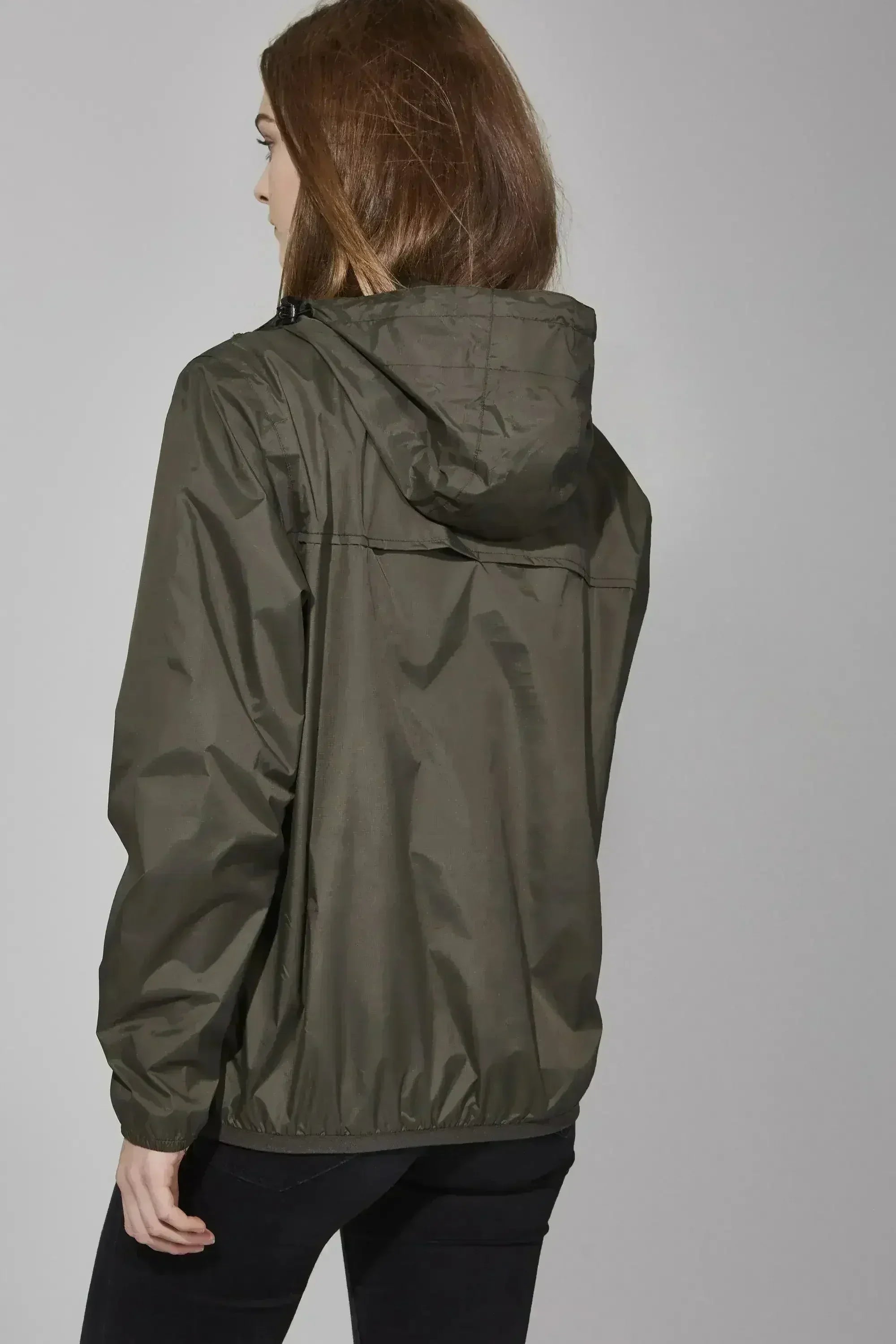 Torba Quarter Zip light Packable Rain Jacket - Femstylo