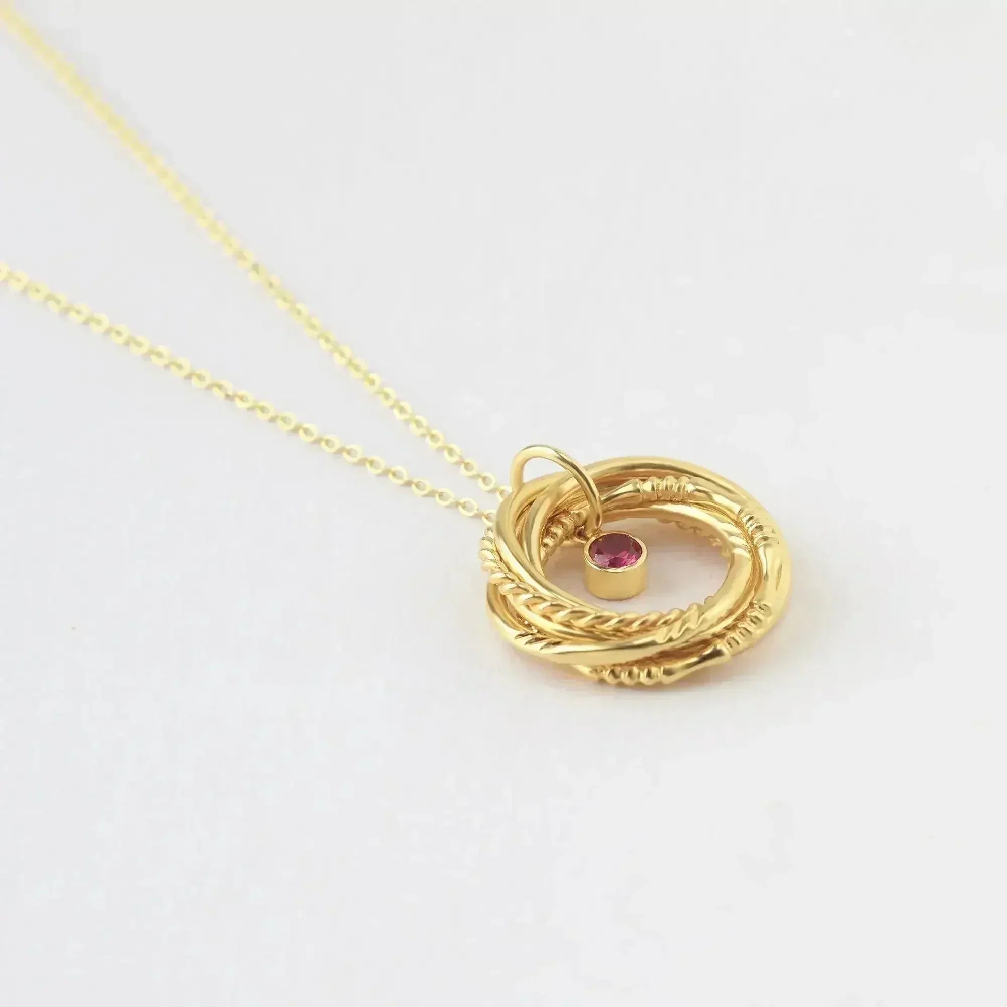 60th Birthday Gift For Woman, Birthday Gift For Mom, 6 Rings 6 Decades - Femstylo