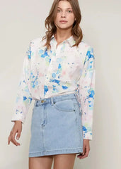 Women's Printed Shirt Blouse | Femstylo - Femstylo