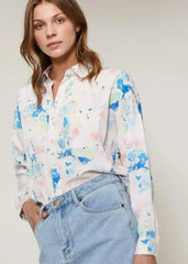 Women's Printed Shirt Blouse | Femstylo - Femstylo