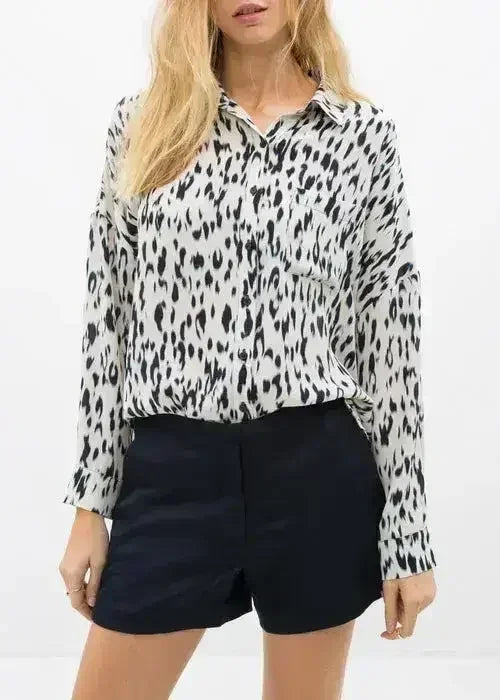 Women's Printed Shirt Blouse | Femstylo - Femstylo