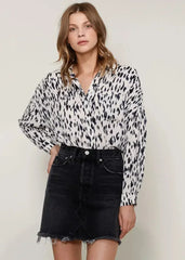Women's Printed Shirt Blouse | Femstylo - Femstylo