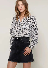 Women's Printed Shirt Blouse | Femstylo - Femstylo
