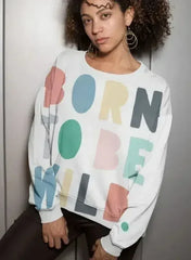 Born To Be Wild Sublimation Sweatshirt - Femstylo