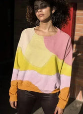 Colors IV Sublimation Sweatshirt - Femstylo
