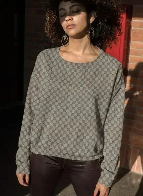 Guc Pattern Sublimation Sweatshirt - Femstylo