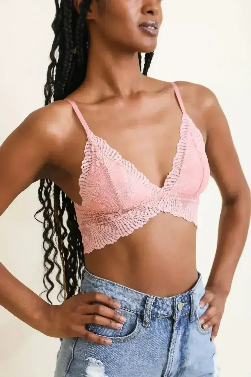🦋 Fly Like a Butterfly Lace Bralette - Summer Love - Femstylo