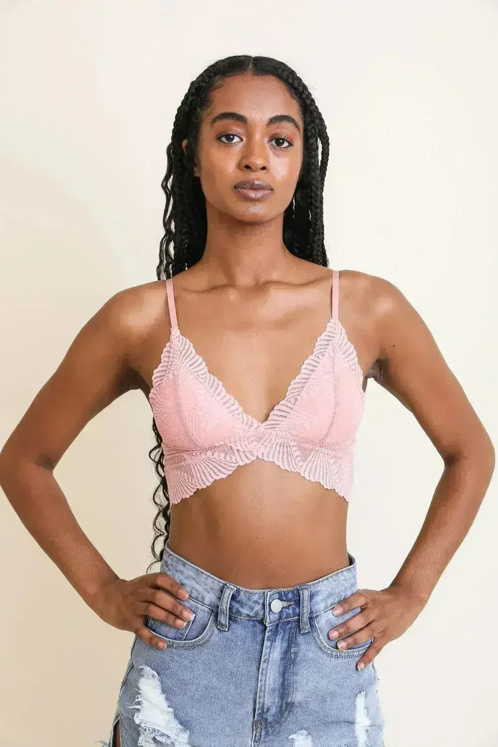 🦋 Fly Like a Butterfly Lace Bralette - Summer Love - Femstylo