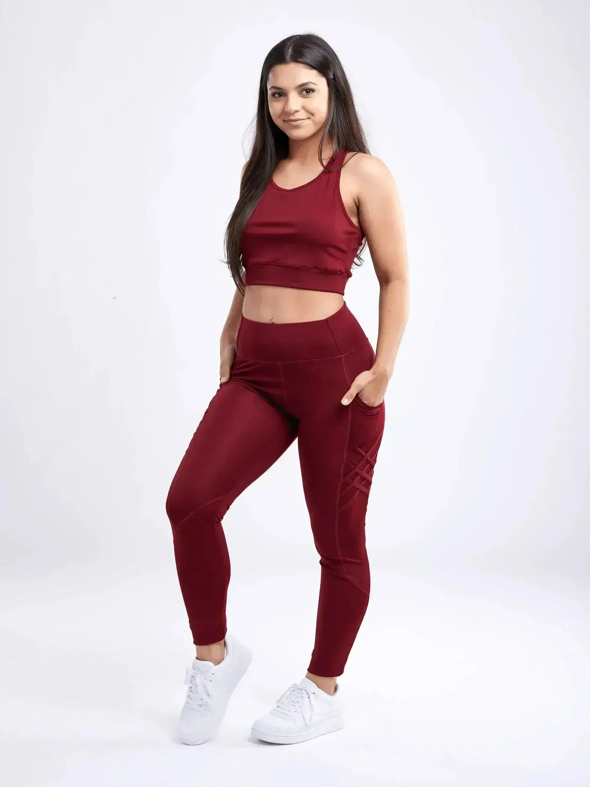 Racerback Training Crop Tank – Lightweight & Breathable for Workouts - Femstylo