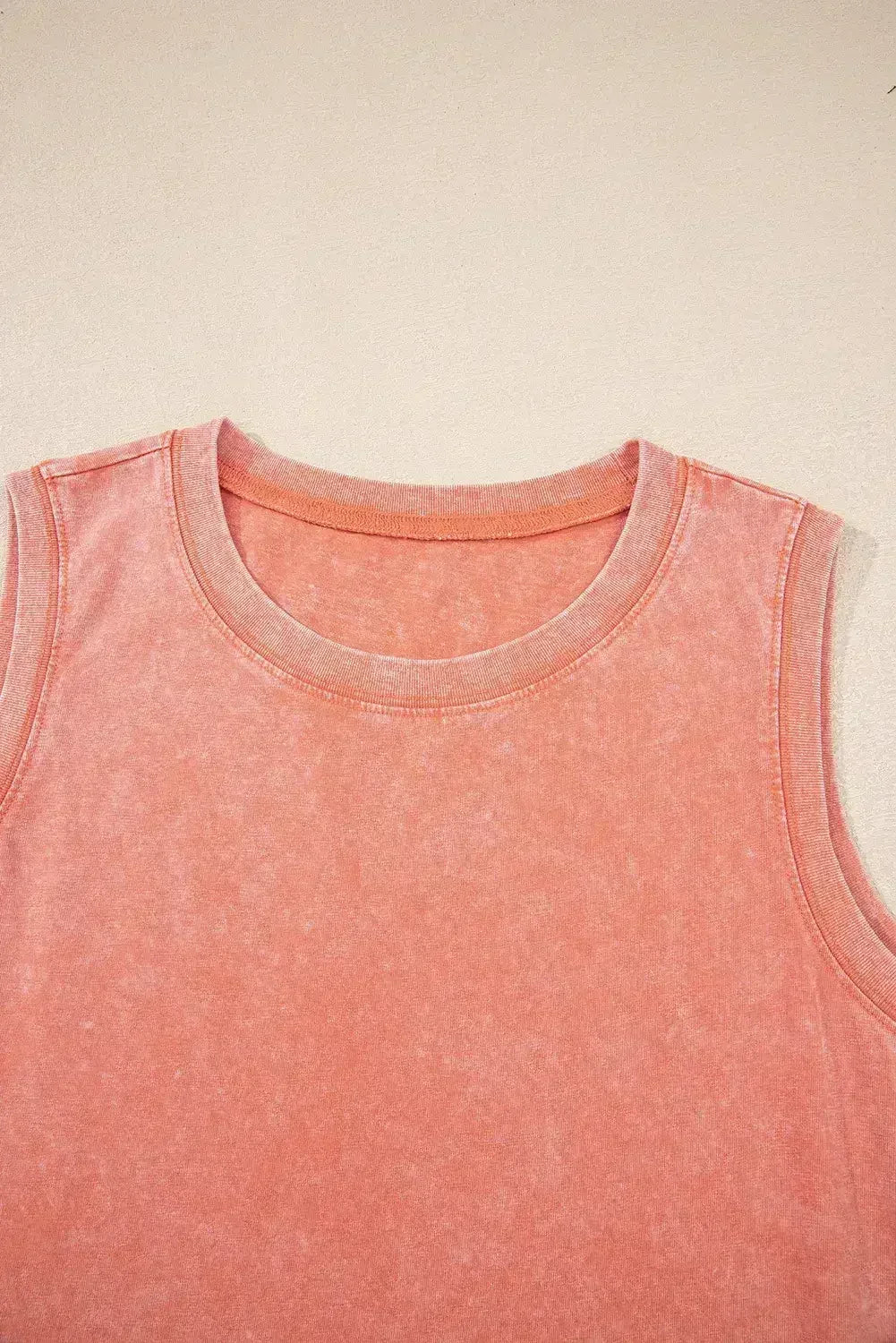 Beau Blue Mineral Wash Pocket Tank Mini Dress - Femstylo