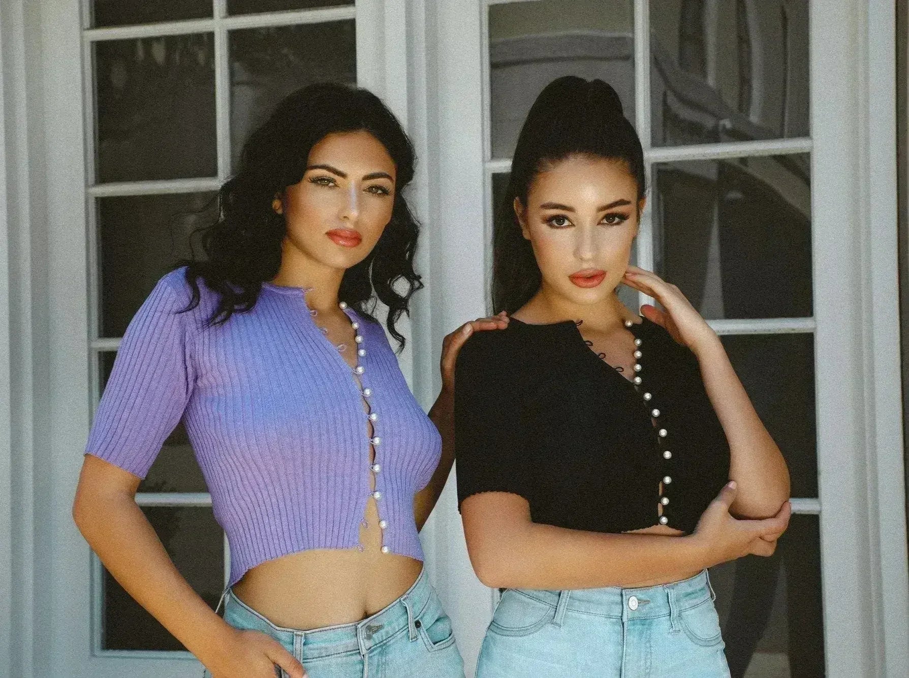 Cute As A Button Down Knit Top - Femstylo