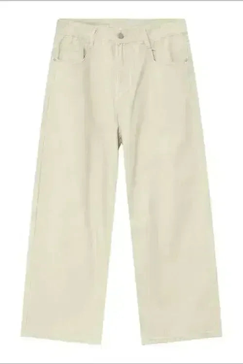 Pocketed Wide Leg Men's Jeans - Femstylo