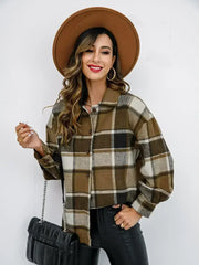 Pumpkin Spice Button-Down Jacket - Femstylo
