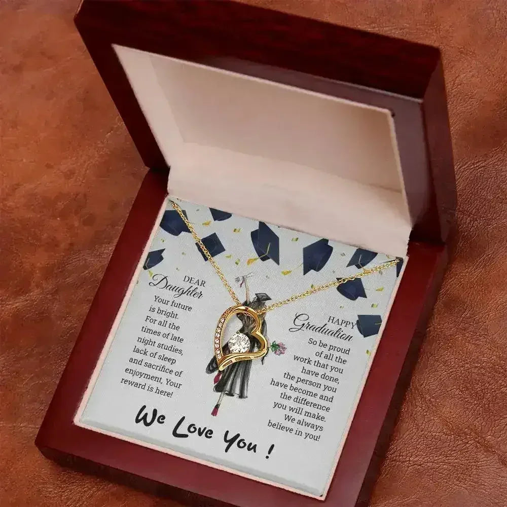 For Graduate | Congratulations - Forever Love Necklace - Femstylo
