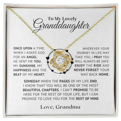 to my lovely granddaughter necklace from grandmom - Femstylo