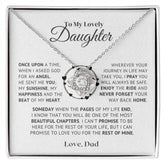 to my daughter necklace from dad - Femstylo