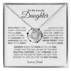 to my daughter necklace from dad - Femstylo