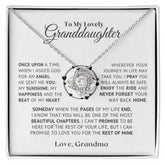 to my lovely granddaughter necklace from grandmom - Femstylo
