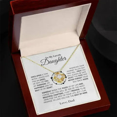 to my daughter necklace from dad - Femstylo