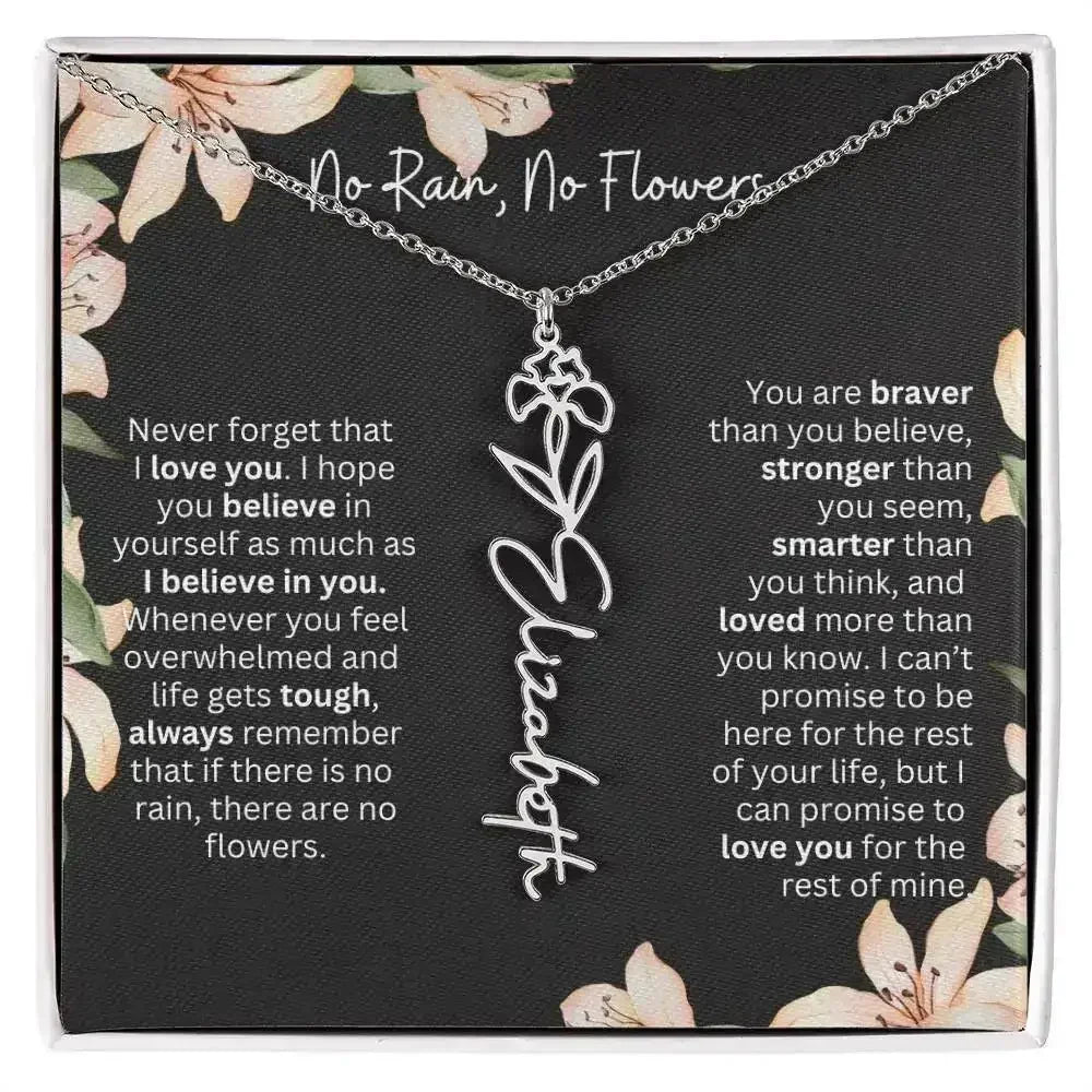 To My Daughter Necklace From Dad - Femstylo