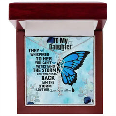 Gift From Mom to Daughter I I Love You - Birth Necklace - Femstylo