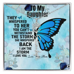 Gift From Mom to Daughter I I Love You - Birth Necklace - Femstylo