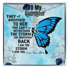 Gift From Mom to Daughter I I Love You - Birth Necklace - Femstylo