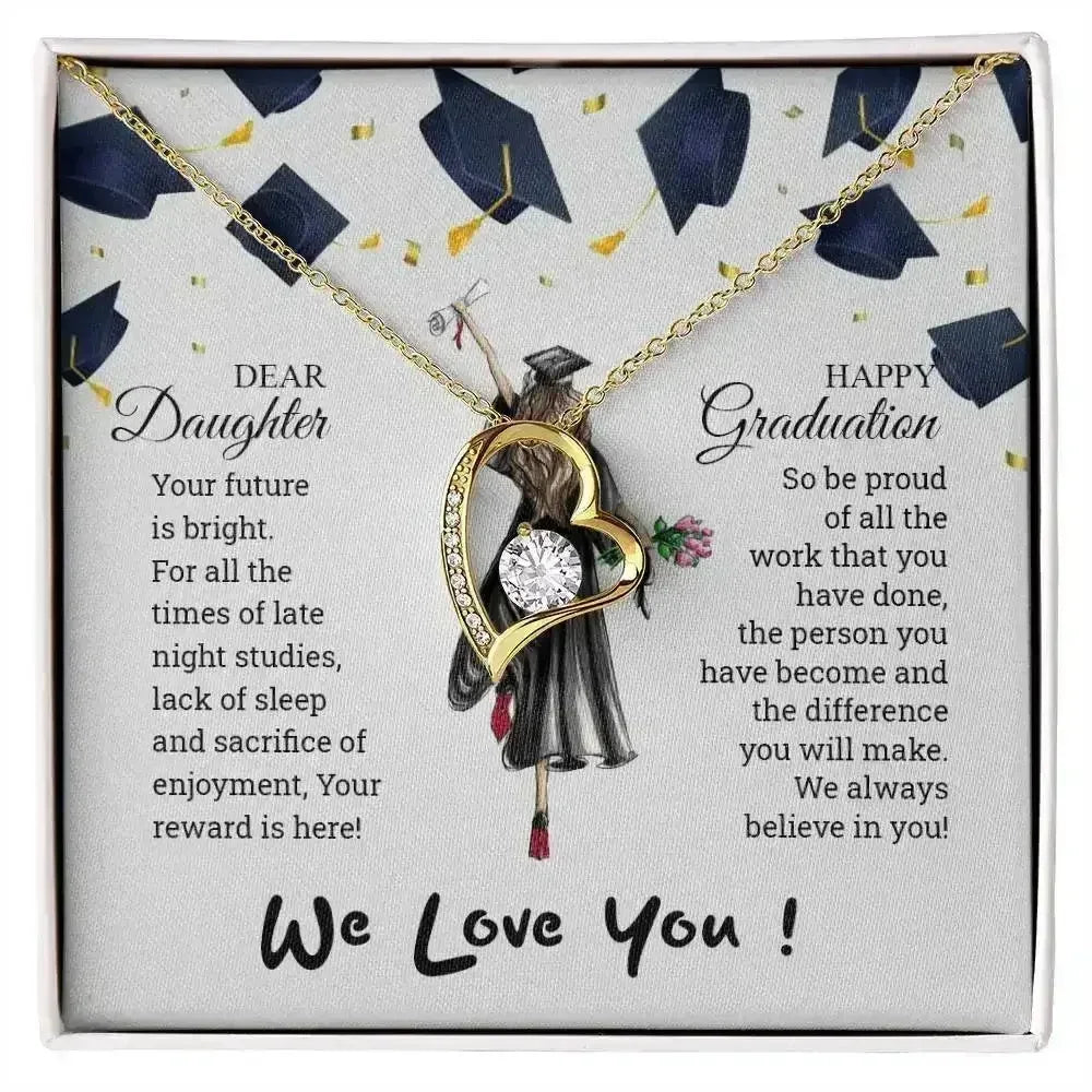 For Graduate | Congratulations - Forever Love Necklace - Femstylo