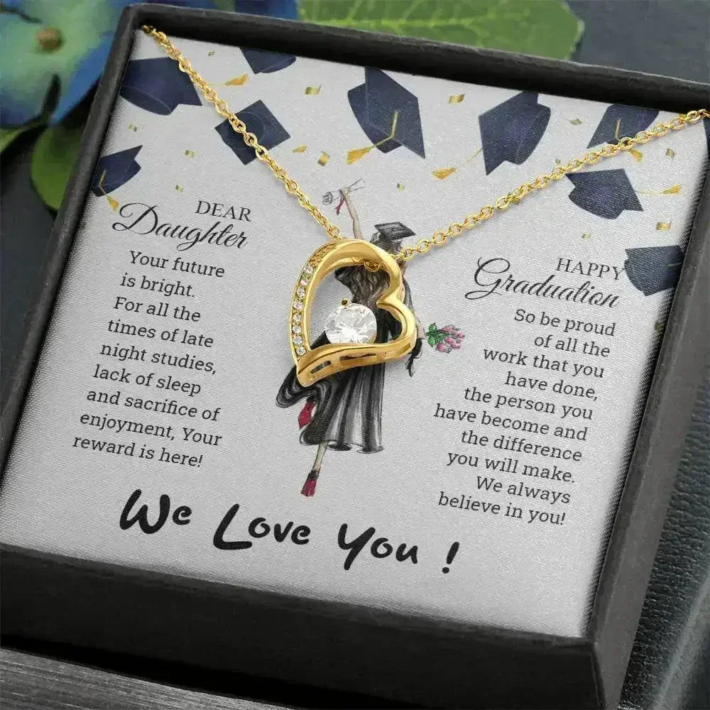 For Graduate | Congratulations - Forever Love Necklace - Femstylo