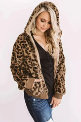 Cozy Plush Leopard Jacket - Femstylo