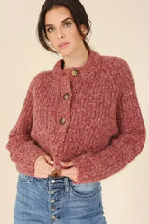 Melange multicolor sweater top - Femstylo
