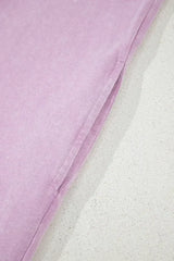 Beau Blue Mineral Wash Pocket Tank Mini Dress - Femstylo