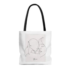 Mom and I Tote Bag - Double-Sided Print Medium Shopper - Femstylo