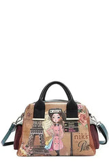 Eco-Leather Boston Bag - Sustainable Large Tote | Femstylo - Femstylo