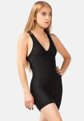 Back Cross Strap Yoga Jumpsuit – Moisture-Wicking 95% Polyester - Femstylo