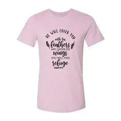 DT0120 He Will Cover You With His Wings Shirt - Femstylo