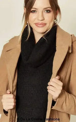 Wool Blend Hooded Mid Length Coat (1704) - Femstylo