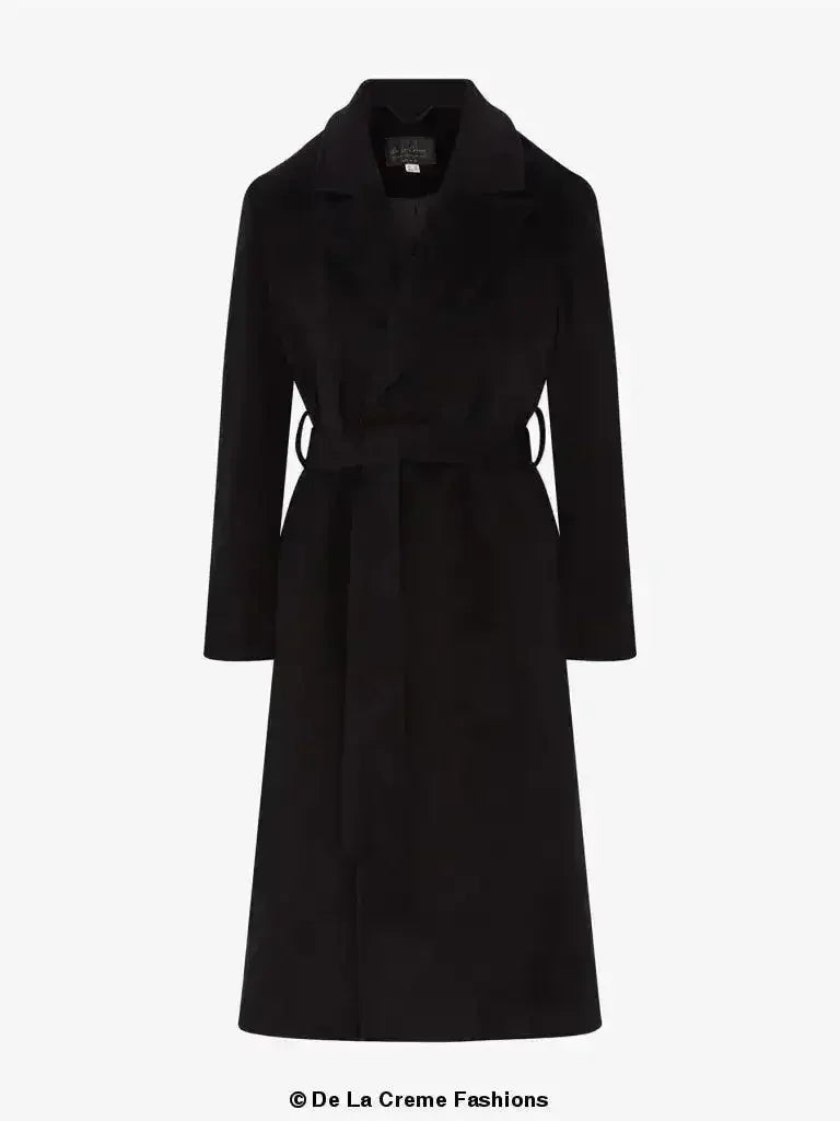 (PRE-ORDER) Belted Longline Duster Coat (2024) - Femstylo