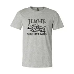 Teacher Shark Doo Doo Your Homework Shirt - Femstylo