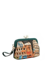 Nicole Lee USA Chelsea Pearl Kiss-Lock Coin Purse - Femstylo