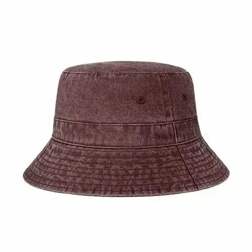 Classic Washed Cotton Bucket Hat - Femstylo