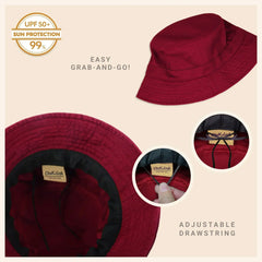 Classic Washed Cotton Bucket Hat - Femstylo