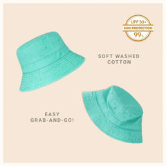 Classic Washed Cotton Bucket Hat - Femstylo