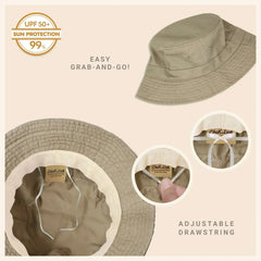 Classic Washed Cotton Bucket Hat - Femstylo