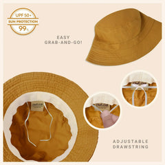 Classic Washed Cotton Bucket Hat - Femstylo