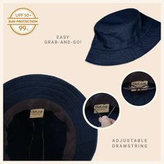 Classic Washed Cotton Bucket Hat - Femstylo