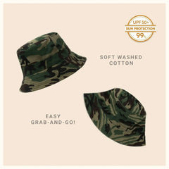 Classic Washed Cotton Bucket Hat - Femstylo