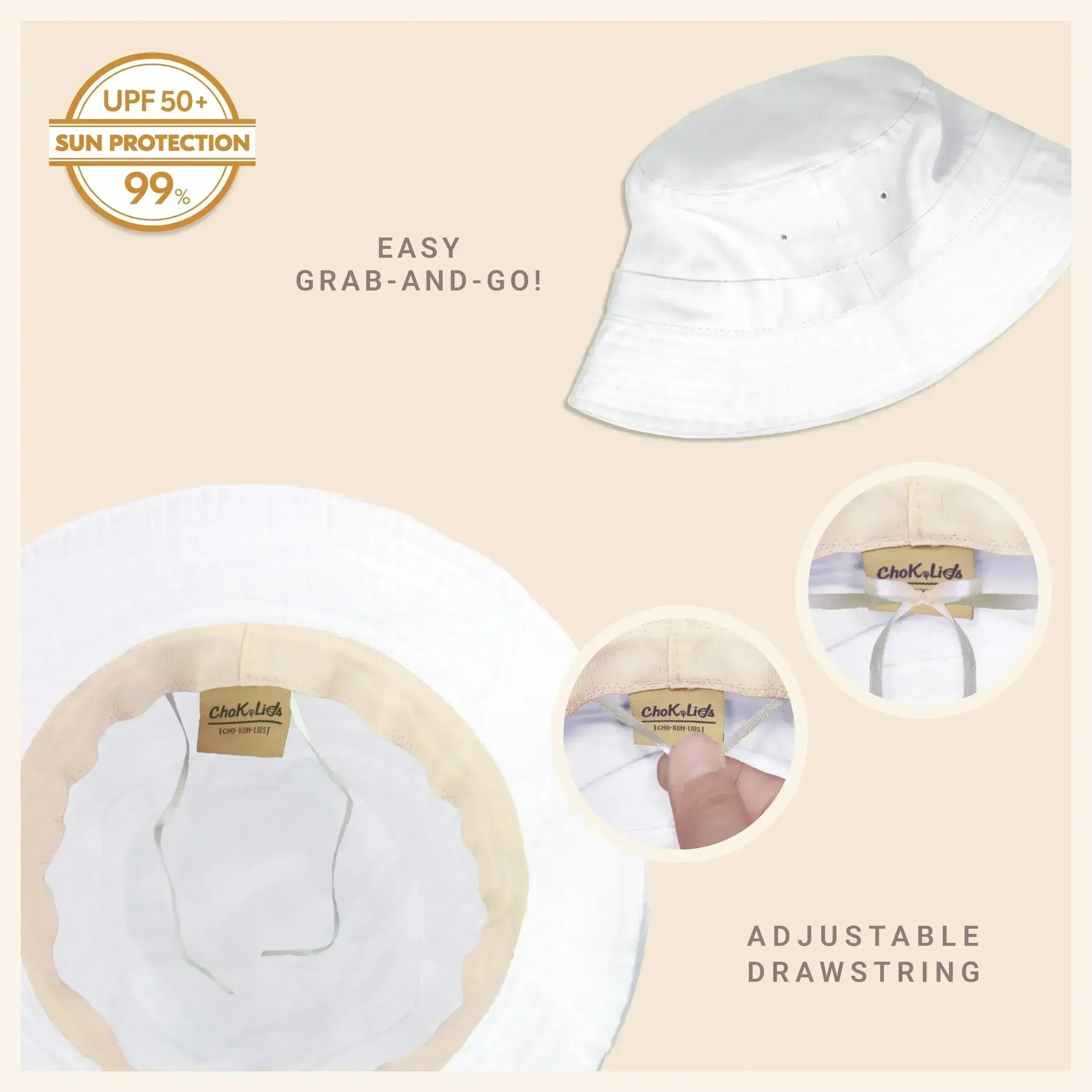 Classic Washed Cotton Bucket Hat - Femstylo