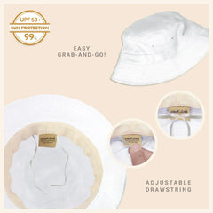 Classic Washed Cotton Bucket Hat - Femstylo