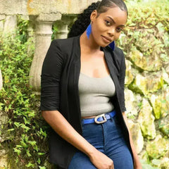 Women's Horn and Leather Belt - Femstylo